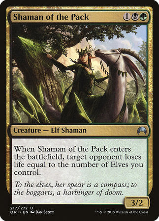 Shaman of the Pack [Magic Origins] | Fandemonia Ltd