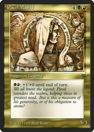 Pavel Maliki [Legends] | Fandemonia Ltd