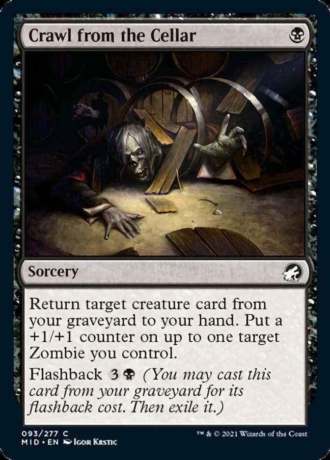 Crawl from the Cellar [Innistrad: Midnight Hunt] | Fandemonia Ltd