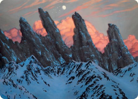 Mountain (275) Art Card [Dungeons & Dragons: Adventures in the Forgotten Realms Art Series] | Fandemonia Ltd