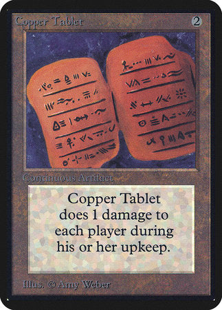 Copper Tablet [Limited Edition Alpha] | Fandemonia Ltd