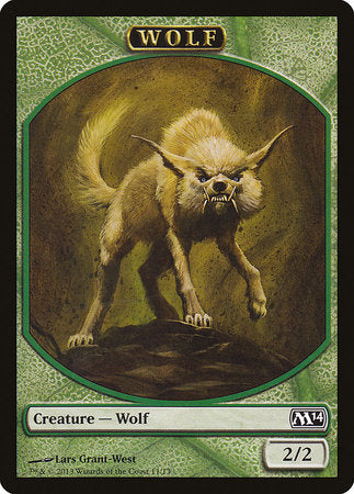 Wolf Token [Magic 2014 Tokens] | Fandemonia Ltd