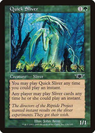Quick Sliver [Legions] | Fandemonia Ltd