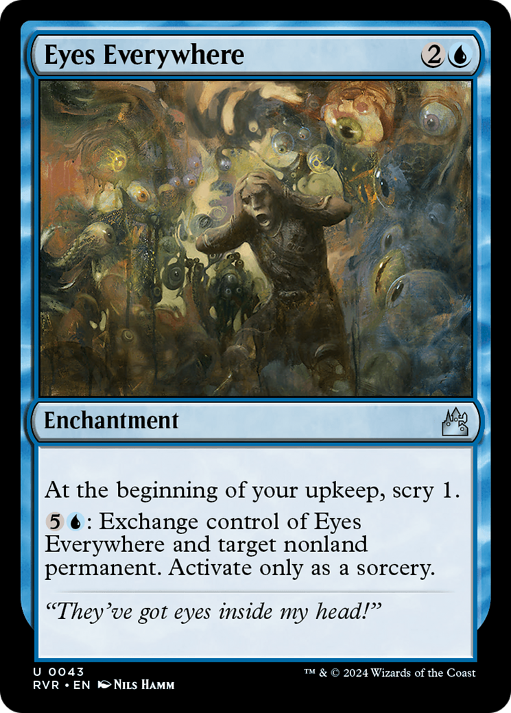 Eyes Everywhere [Ravnica Remastered] | Fandemonia Ltd