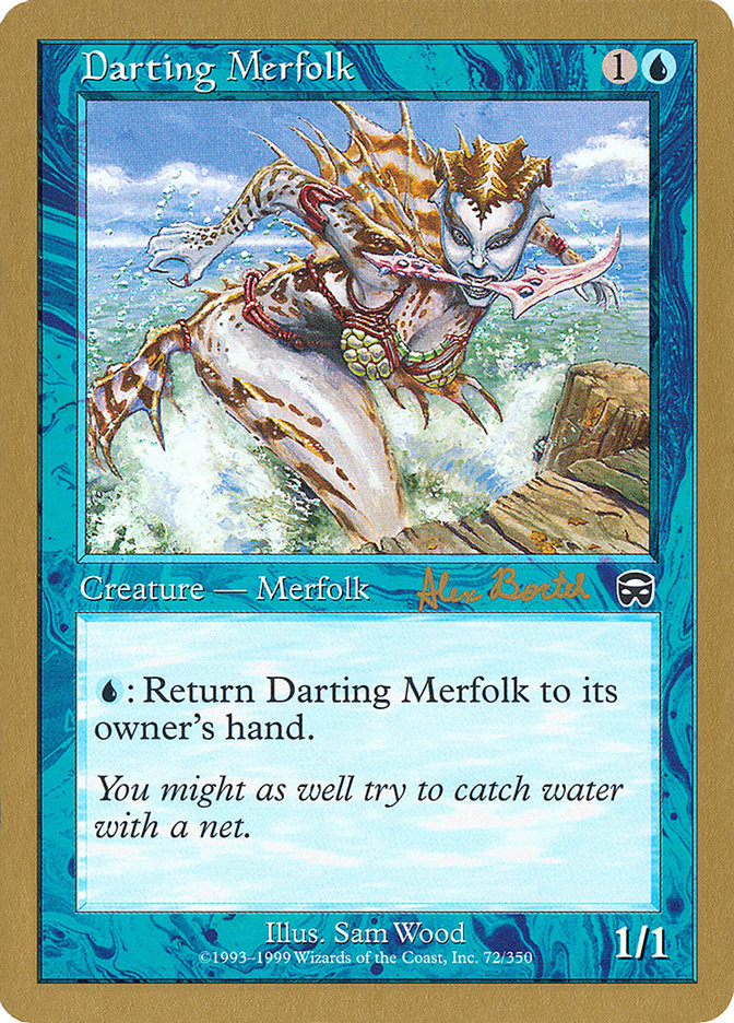 Darting Merfolk (Alex Borteh) [World Championship Decks 2001] | Fandemonia Ltd