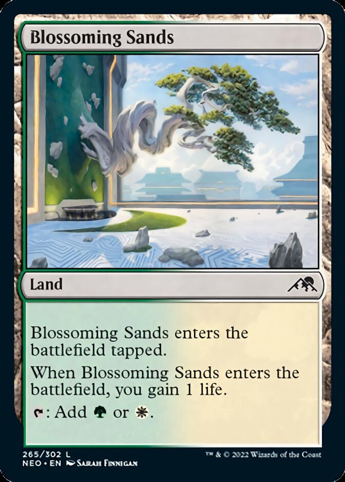 Blossoming Sands [Kamigawa: Neon Dynasty] | Fandemonia Ltd