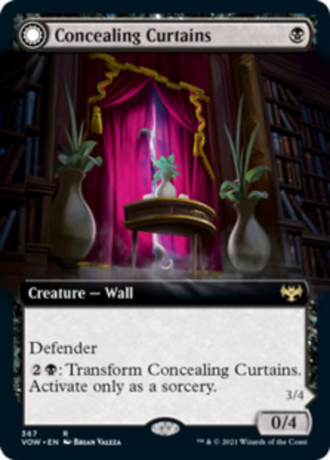 Concealing Curtains // Revealing Eye (Extended) [Innistrad: Crimson Vow] | Fandemonia Ltd