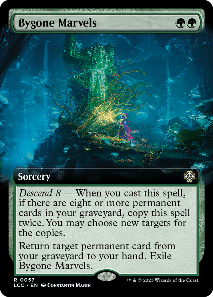 Bygone Marvels (Extended Art) [The Lost Caverns of Ixalan Commander] | Fandemonia Ltd