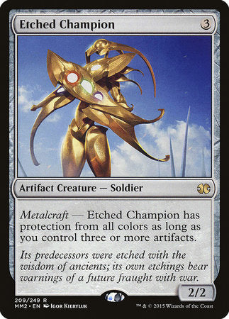 Etched Champion [Modern Masters 2015] | Fandemonia Ltd