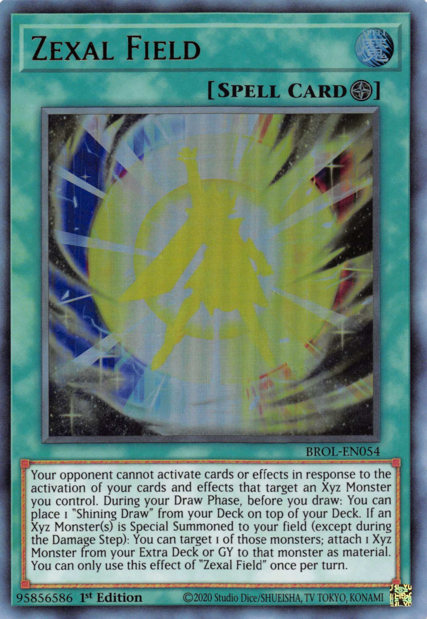 Zexal Field [BROL-EN054] Ultra Rare | Fandemonia Ltd