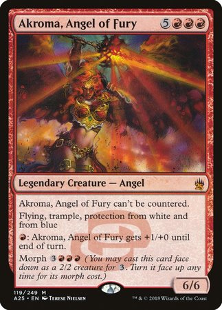 Akroma, Angel of Fury [Masters 25] | Fandemonia Ltd