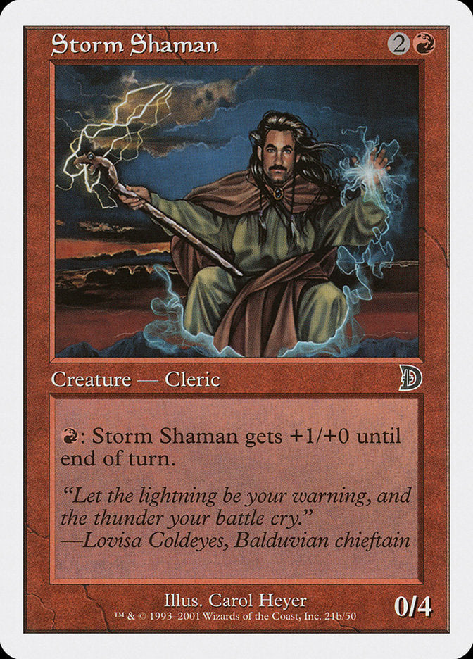 Storm Shaman (Male) [Deckmasters] | Fandemonia Ltd