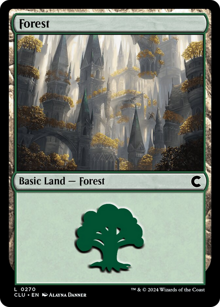 Forest (0270) [Ravnica: Clue Edition] | Fandemonia Ltd