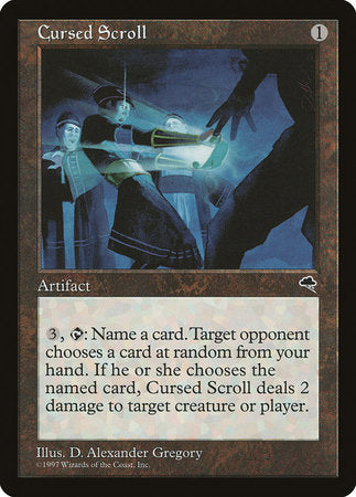 Cursed Scroll [Tempest] | Fandemonia Ltd