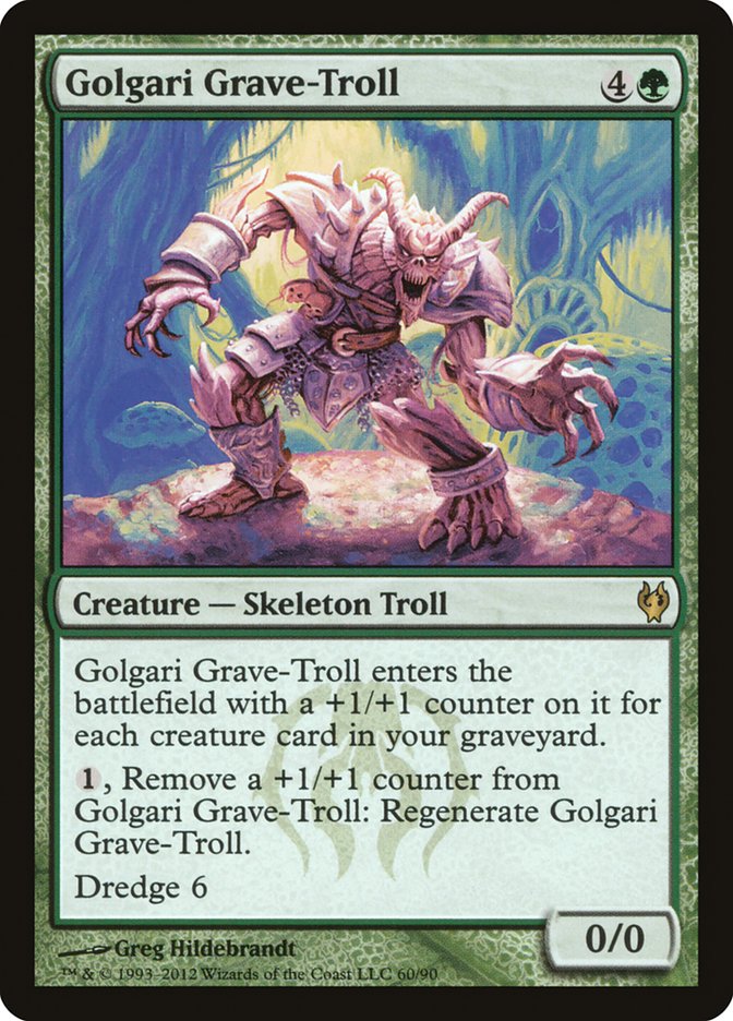 Golgari Grave-Troll [Duel Decks: Izzet vs. Golgari] | Fandemonia Ltd