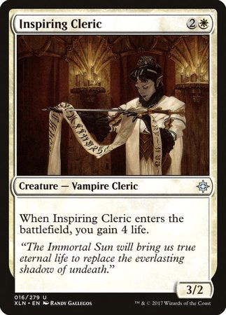 Inspiring Cleric [Ixalan] | Fandemonia Ltd