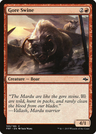 Gore Swine [Fate Reforged] | Fandemonia Ltd