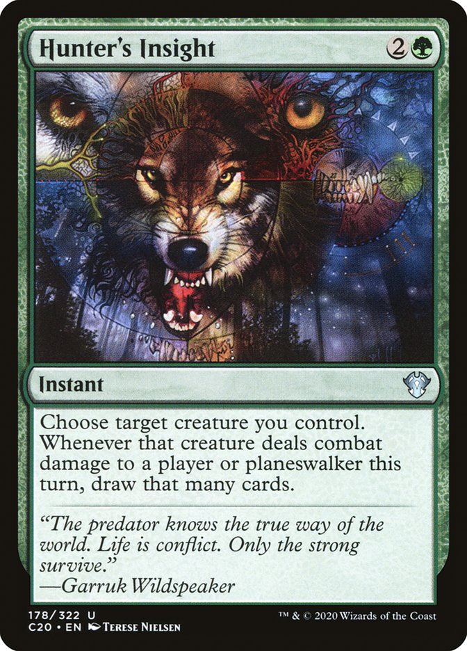 Hunter's Insight [Commander 2020] | Fandemonia Ltd