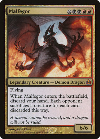 Malfegor [Commander 2011] | Fandemonia Ltd