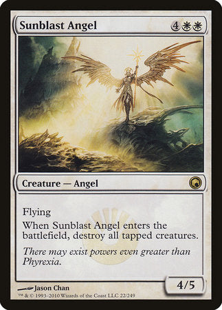 Sunblast Angel [Scars of Mirrodin] | Fandemonia Ltd
