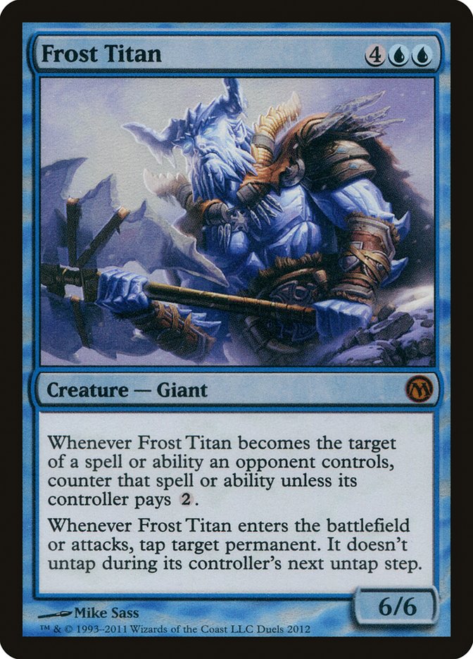 Frost Titan (Duels of the Planeswalkers Promos) [Duels of the Planeswalkers Promos 2011] | Fandemonia Ltd