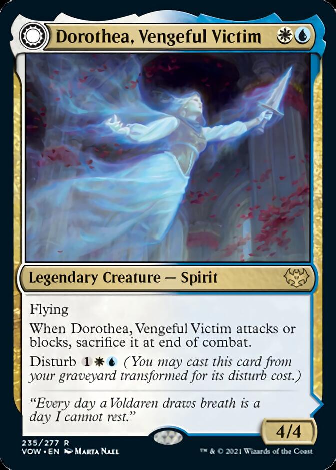 Dorothea, Vengeful Victim // Dorothea's Retribution [Innistrad: Crimson Vow] | Fandemonia Ltd
