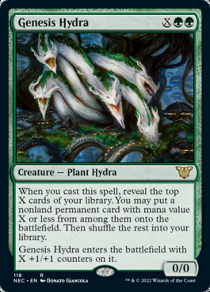 Genesis Hydra [Kamigawa: Neon Dynasty Commander] | Fandemonia Ltd