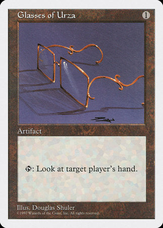 Glasses of Urza [Fifth Edition] | Fandemonia Ltd