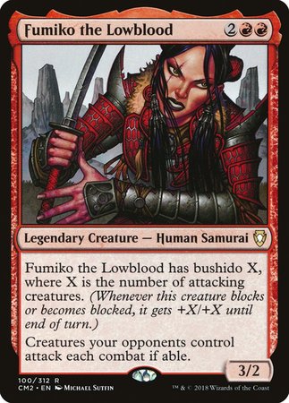 Fumiko the Lowblood [Commander Anthology Volume II] | Fandemonia Ltd