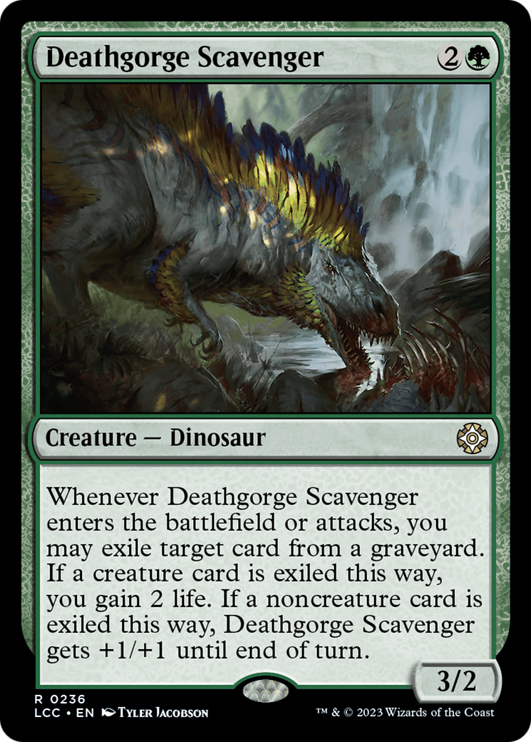 Deathgorge Scavenger [The Lost Caverns of Ixalan Commander] | Fandemonia Ltd