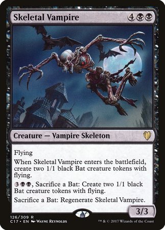 Skeletal Vampire [Commander 2017] | Fandemonia Ltd