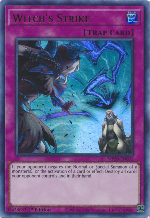 Witch's Strike [MP20-EN035] Ultra Rare | Fandemonia Ltd