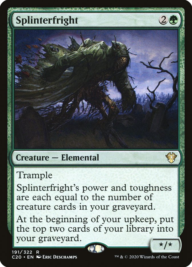 Splinterfright [Commander 2020] | Fandemonia Ltd