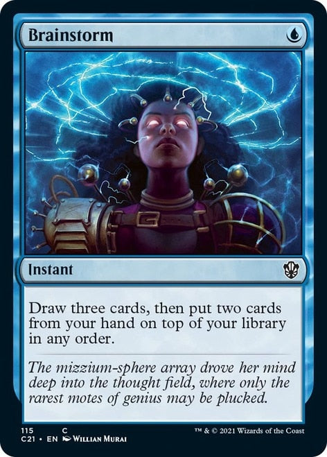 Brainstorm [Commander 2021] | Fandemonia Ltd