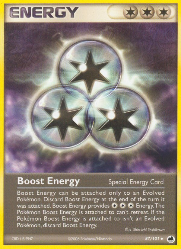Boost Energy (87/101) [EX: Dragon Frontiers] | Fandemonia Ltd