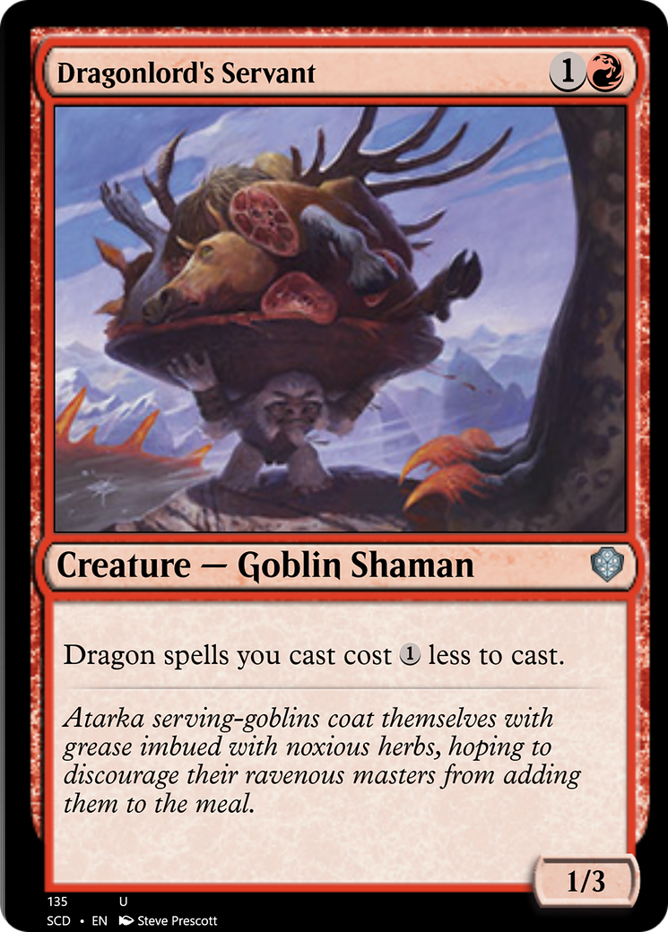 Dragonlord's Servant [Starter Commander Decks] | Fandemonia Ltd