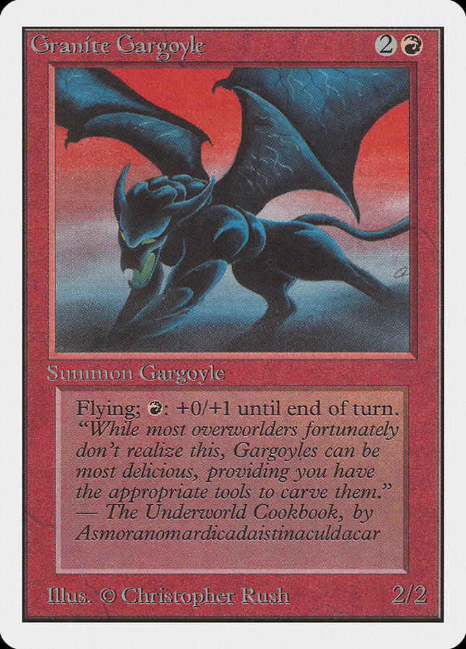 Granite Gargoyle [Unlimited Edition] | Fandemonia Ltd