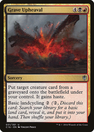 Grave Upheaval [Commander 2016] | Fandemonia Ltd