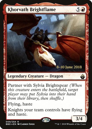 Khorvath Brightflame [Battlebond Promos] | Fandemonia Ltd