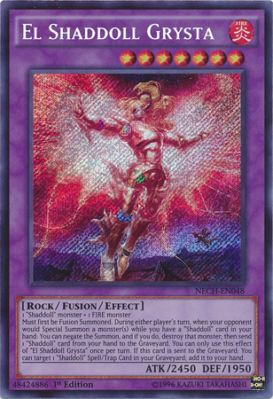 El Shaddoll Grysta [NECH-EN048] Secret Rare | Fandemonia Ltd