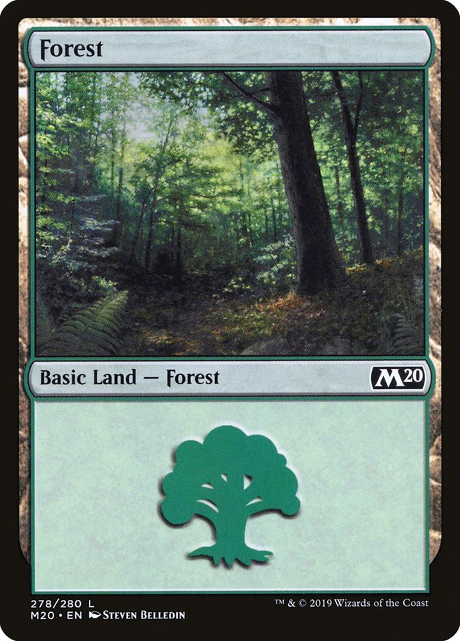 Forest (#278) [Core Set 2020] | Fandemonia Ltd