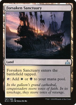 Forsaken Sanctuary [Rivals of Ixalan] | Fandemonia Ltd