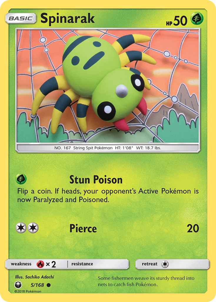 Spinarak (5/168) [Sun & Moon: Celestial Storm] | Fandemonia Ltd