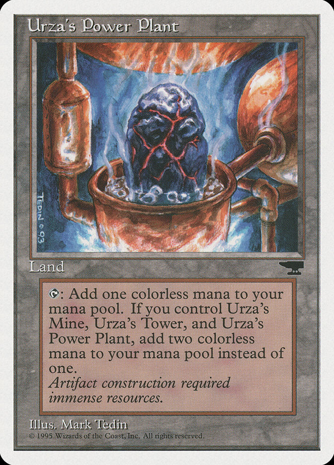 Urza's Power Plant (Boiling Rock) [Chronicles] | Fandemonia Ltd