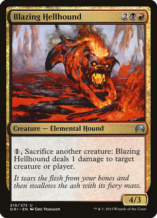 Blazing Hellhound [Magic Origins] | Fandemonia Ltd