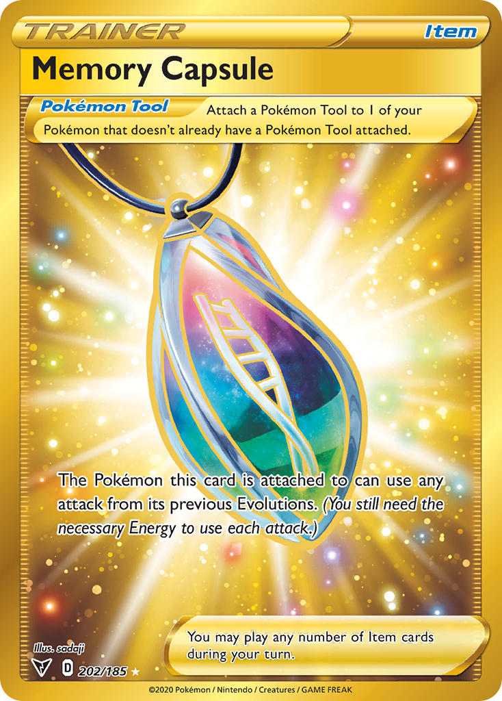 Memory Capsule (202/185) [Sword & Shield: Vivid Voltage] | Fandemonia Ltd