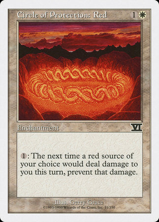 Circle of Protection: Red [Classic Sixth Edition] | Fandemonia Ltd