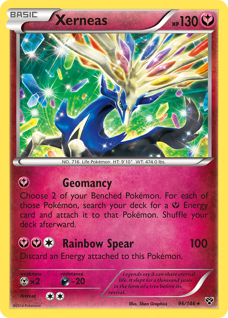 Xerneas (96/146) [XY: Base Set] | Fandemonia Ltd