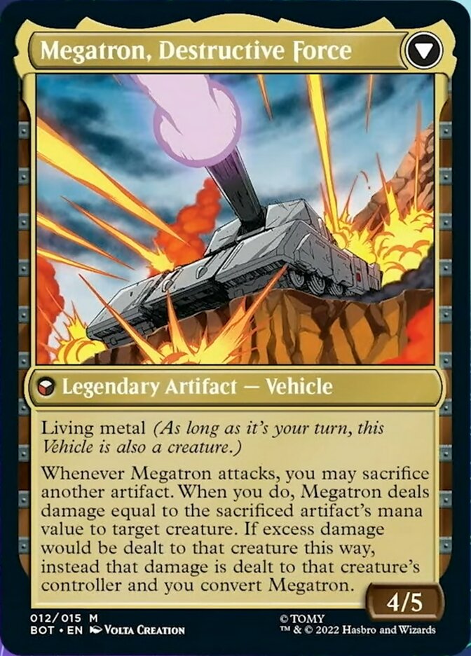 Megatron, Tyrant // Megatron, Destructive Force [Universes Beyond: Transformers] | Fandemonia Ltd
