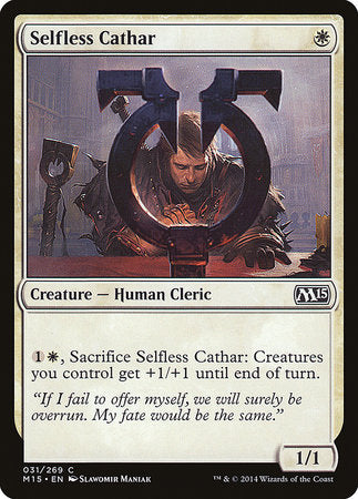 Selfless Cathar [Magic 2015] | Fandemonia Ltd